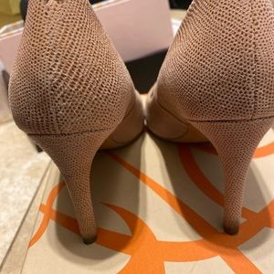 Via Spiga Blush Pink Heels 6.5